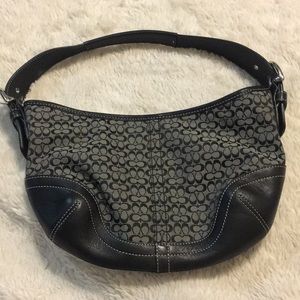 Authentic Coach Signature Hobo Purse
